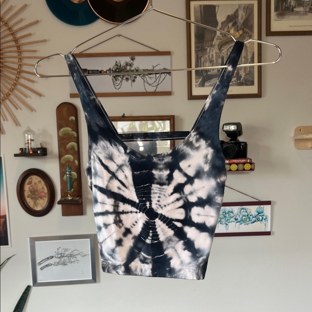 Kathmandu Imports Tie Dye Crop Top